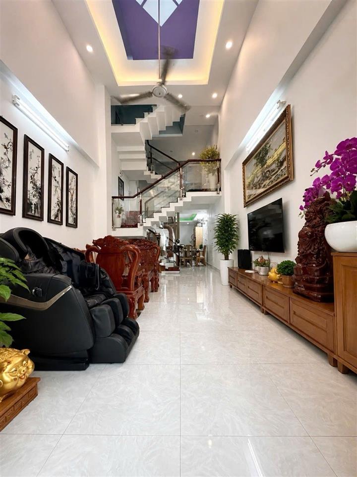 Bán nhà Hiep thành q12 4x17 [ 4 tầng xe hơi ] nhỉnh 5 tỷ