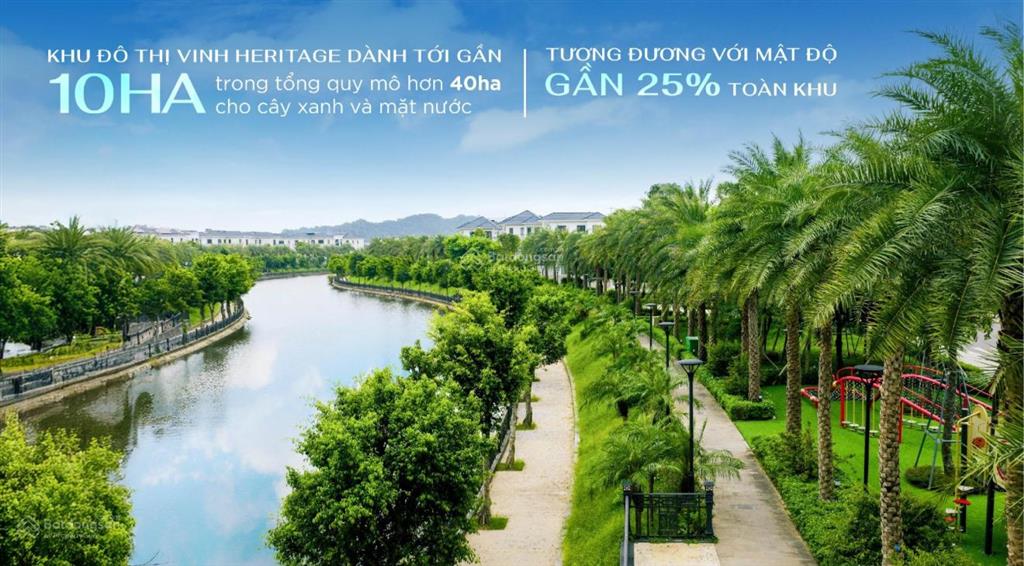 Căn hộ góc 3 phòng ngủ chung cư vinh heritage collection mặt đường lê mao kéo dài