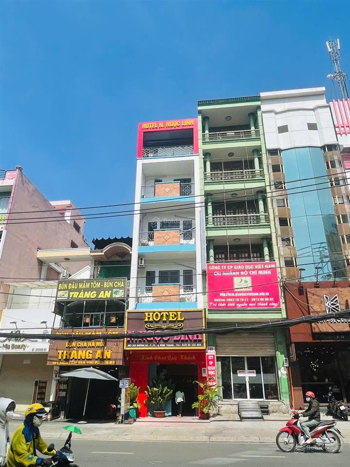Mặt tiền nguyễn gia trí 9,8x20m, cn 189m2 6 tầng, hdt 150tr, giá 40 về 33,7 tỷ tin thật 100%