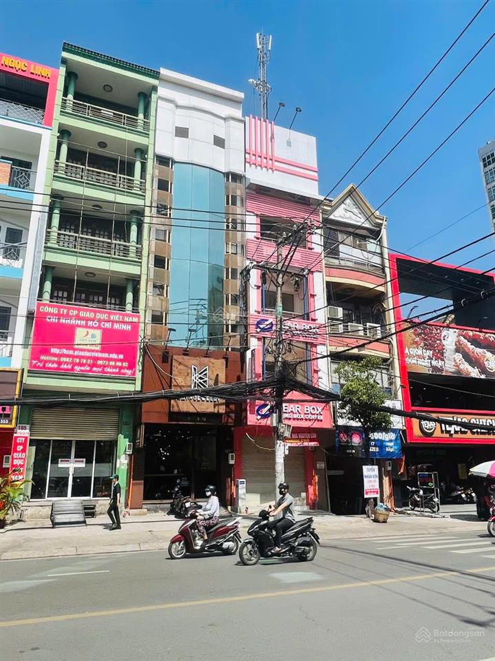 Mặt tiền nguyễn gia trí 9,8x20m, cn 189m2 6 tầng, hdt 150tr, giá 40 về 33,7 tỷ tin thật 100%