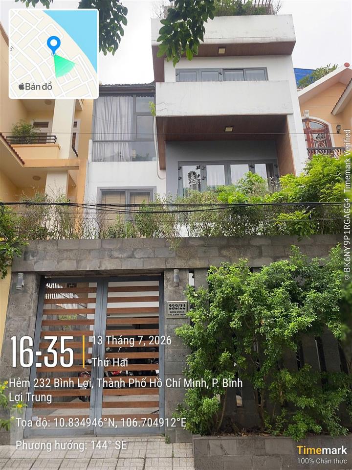Biệt thự bình lợi, 25 về 21,4 tỷ, dt 7x18m, 4 tầng, hđt 85tr/th