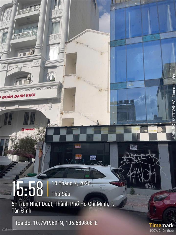 Bds đầu tư, 38 về 26.8 tỷ, mt trần nhật duật, 4.8x15.5m, 4 tầng. 217m2 sàn.