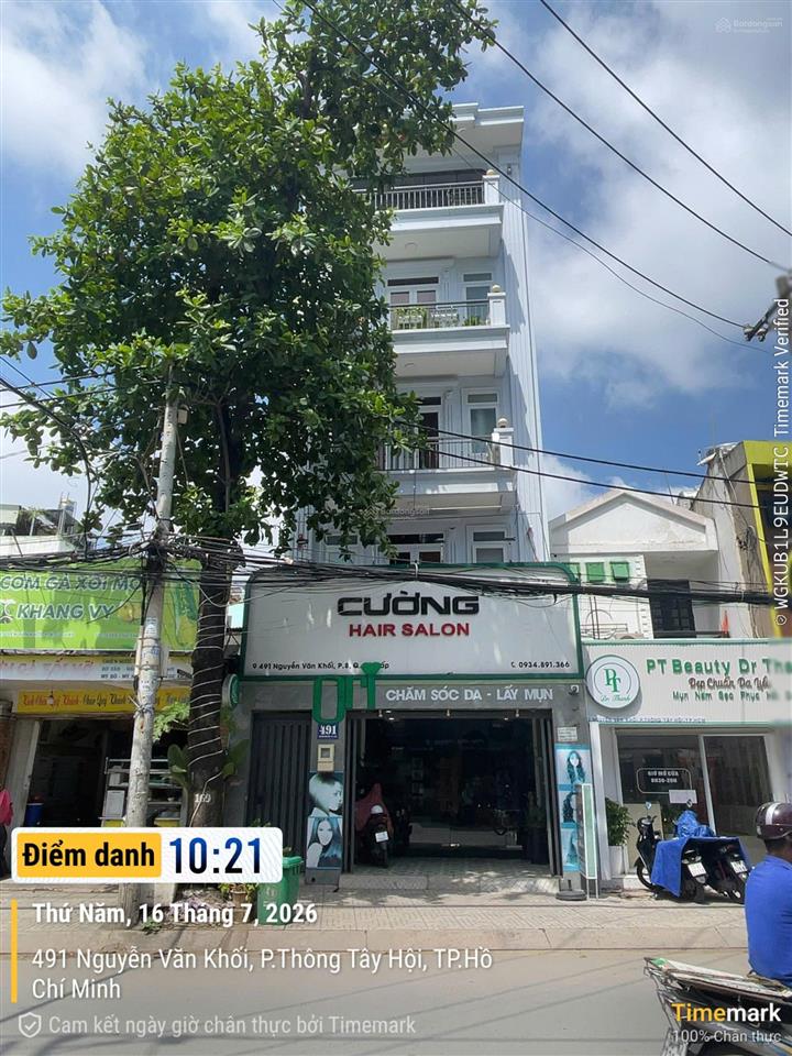 Bds đầu tư, 24 về 20.8 tỷ, tòa 5 tầng mt nguyễn văn khối, dt 5.8x25m, 560m2 sàn.