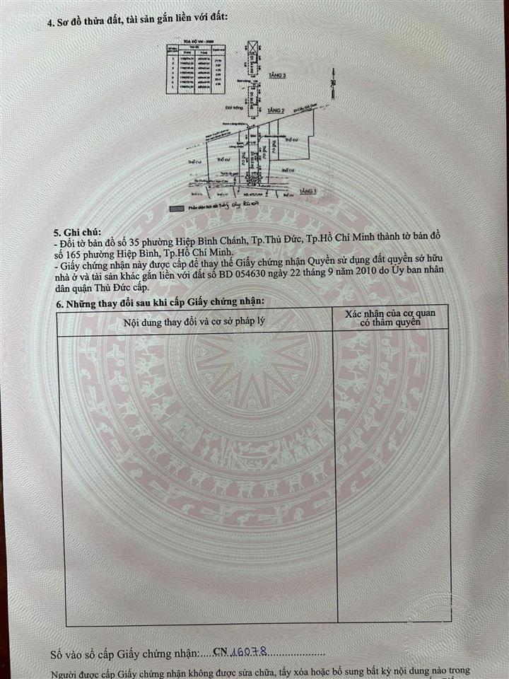 1040 phạm văn đồng, hiệp bình, thủ đức, dt 4.4x22m 3 tầng, shr, giá 15 tỷ