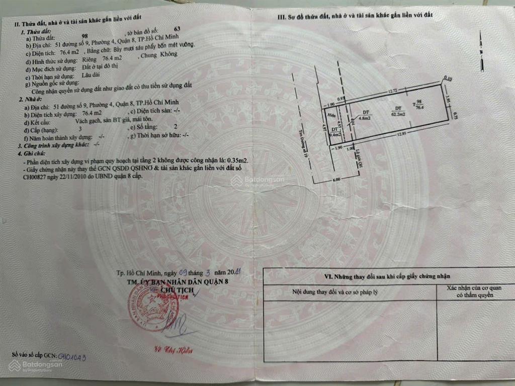 Bán nhà phố đường số 9 gần cầu chánh hưng | hẻm xe hơi thông hồ thành biên & phạm hùng | chỉ 8,6 tỷ