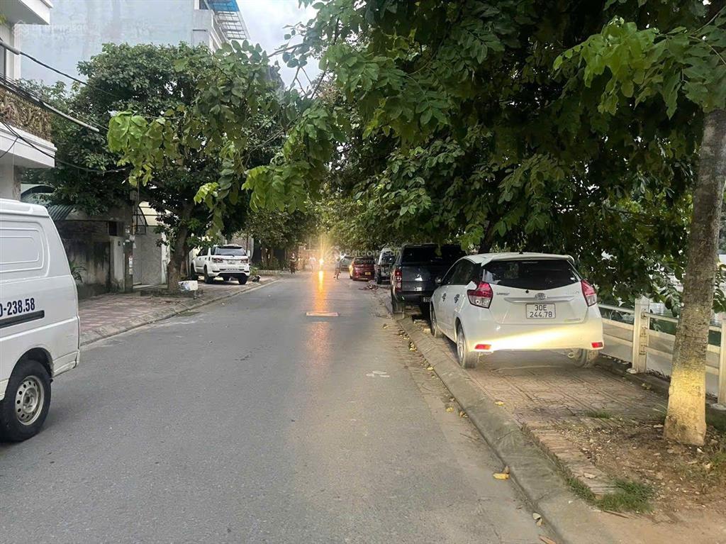 Đất mặt phố tư đình  nở hậu  kinh doanh