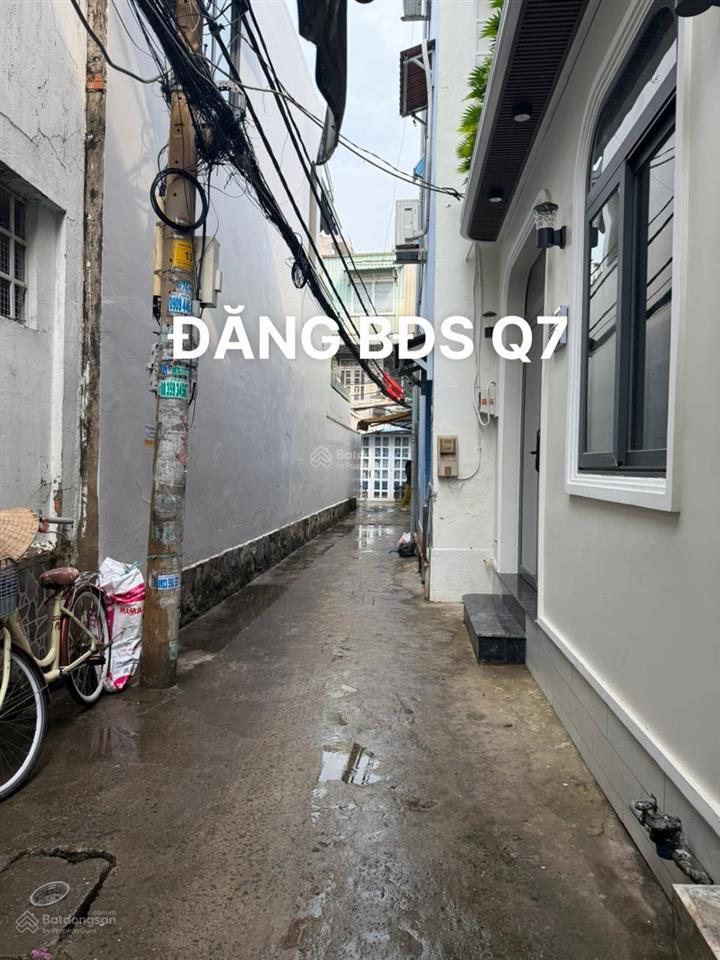 Quận 7 bán nhà mới 2 tầng 64m2 sàn  full nội thất  trục huỳnh tấn phát  giá 4.58 tỷ