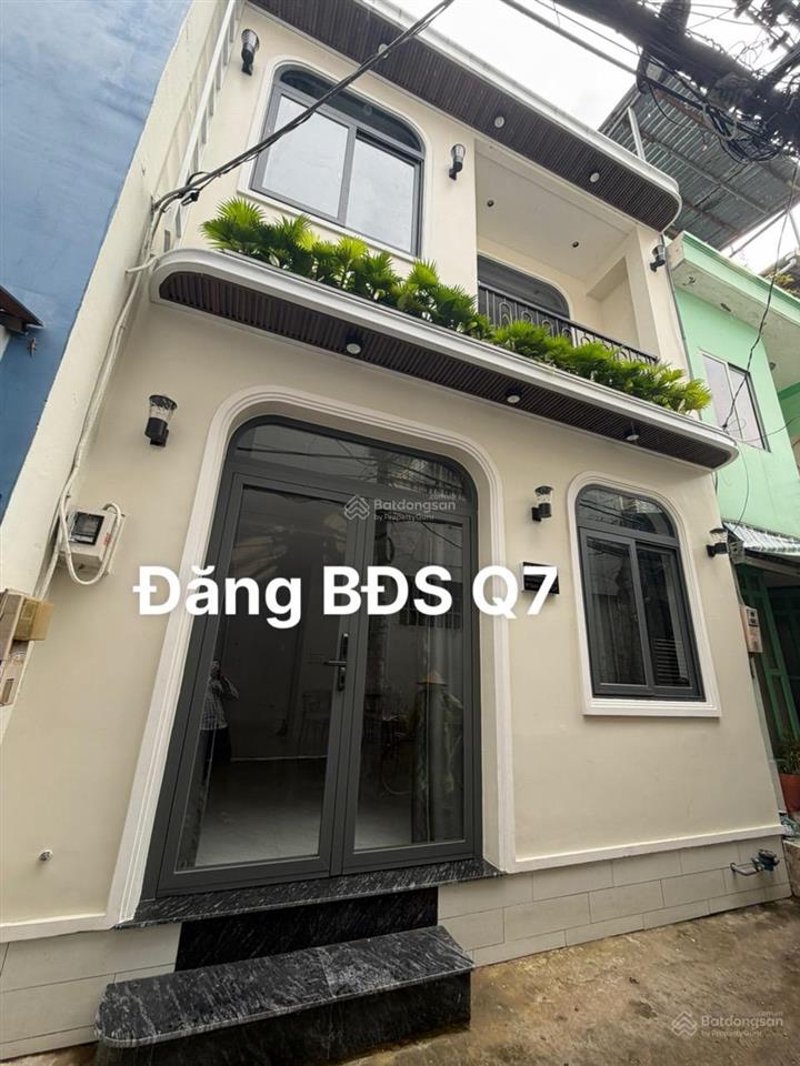 Quận 7 bán nhà mới 2 tầng 64m2 sàn  full nội thất  trục huỳnh tấn phát  giá 4.58 tỷ