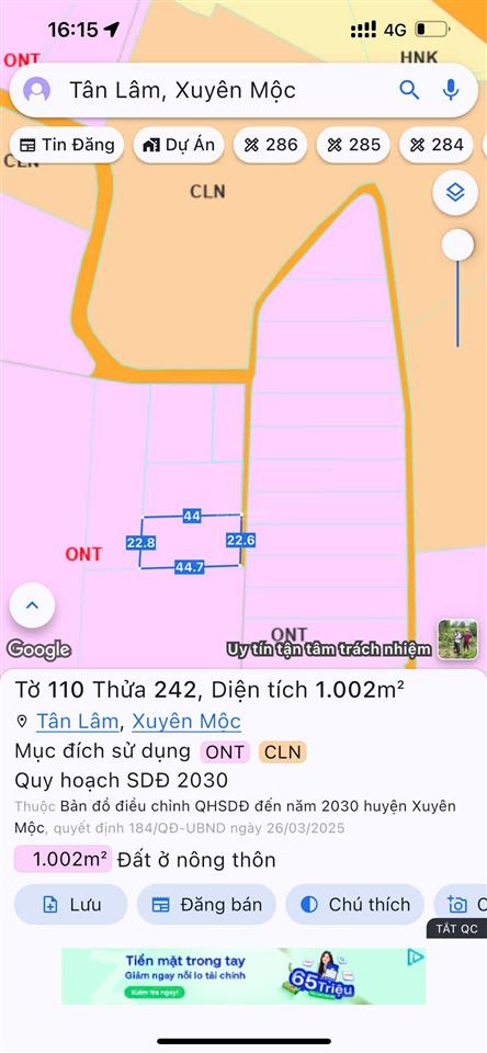 Đất 1000m2 có 80 thổ cư đường đá mà giá chỉ 750tr