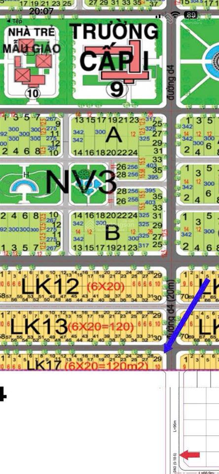 Bán lô góc 2 mặt tiền dự án hud, xã phước an. đồng nai. dt 197m² đường 20m. sổ hồng cá nhân