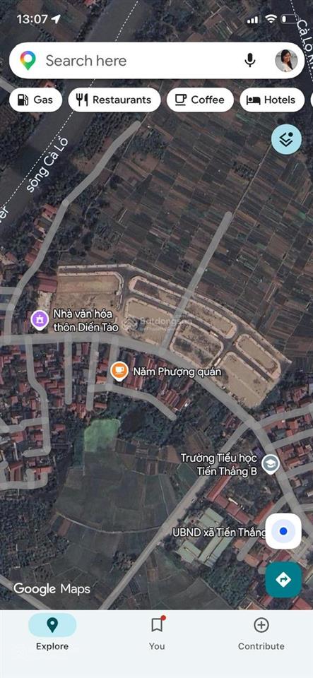 Đấu giá tiến thắng (thôn kim giao) trục chính, kinh doanh, rẻ hơn giá các lô bên cạnh 700 tr