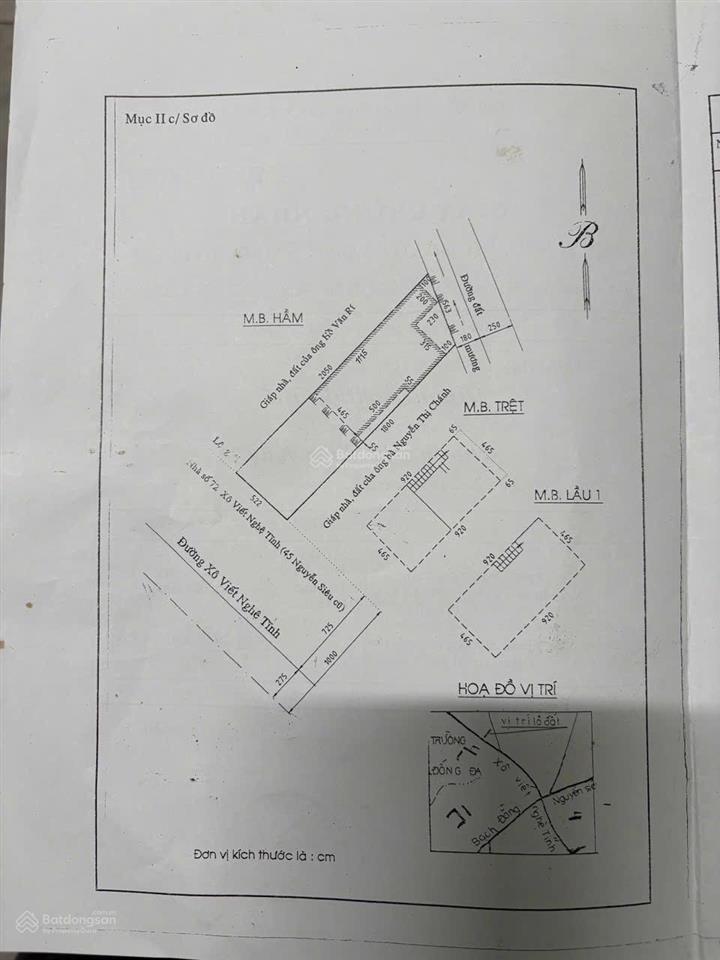 10,5 tỷ 2 mặt tiền xô viết đối diện trường đống đa