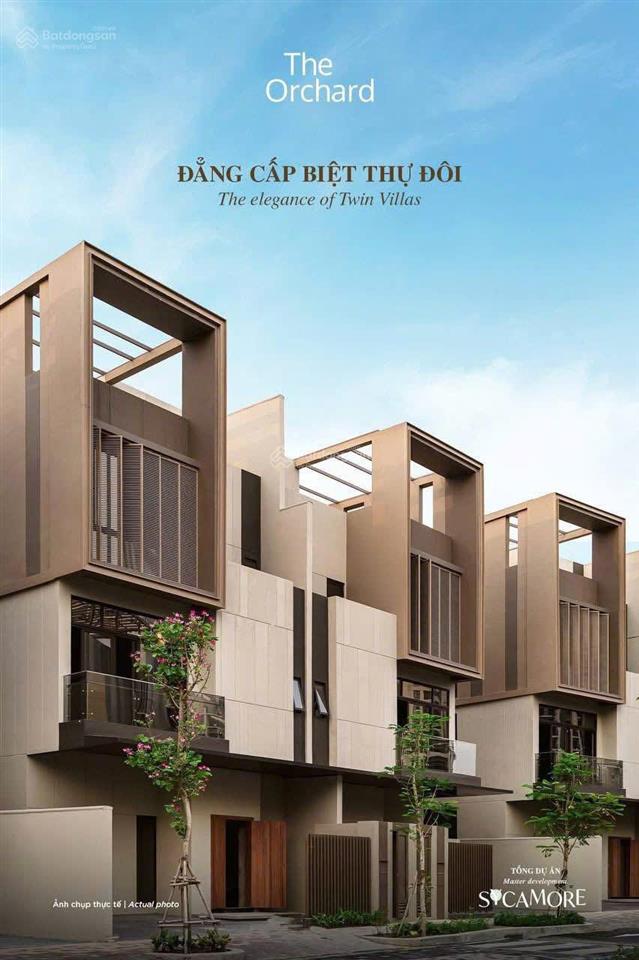 Bán sang nhượng căn song lập the orchard  đối diện công viên island  xem nhà trực tiếp 24/7