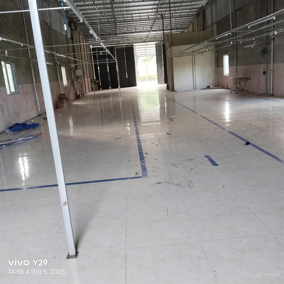 Cho thuê nhà xưởng đường trần phú cách tam kỳ khoảng 3 km