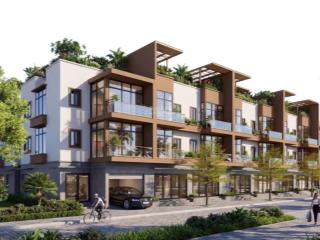 Bán liền kề shophouse diện tích 75m² địa điểm lý tưởng cho cuộc sống tiện nghi, mặt tiền rộng 6m.