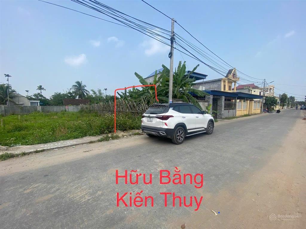 Siêu phẩm đg nhựa trục thôn 8m cách bệnh viện trung tâm kiến thuỵ chỉ 500m , dt 128m2 giá 2 tỷ 250