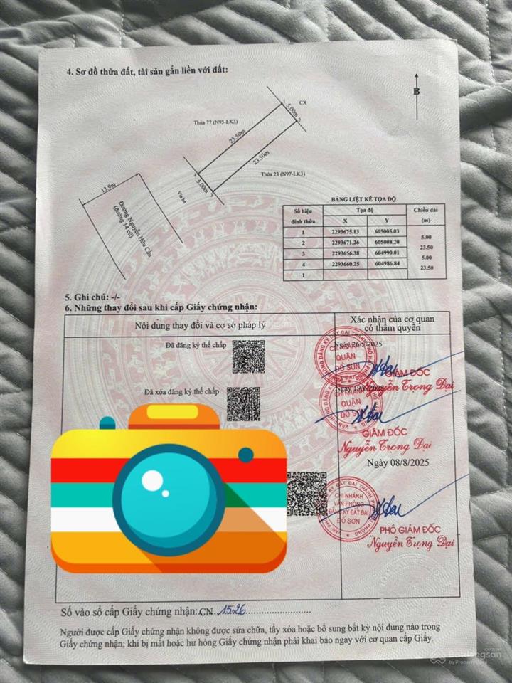 Siẻu phẩm đấu giá ngay khu công nghiệp đồng nẻo đồ sơn giá cạnh tranh khu vực đg nhựa 13m lưu rộng