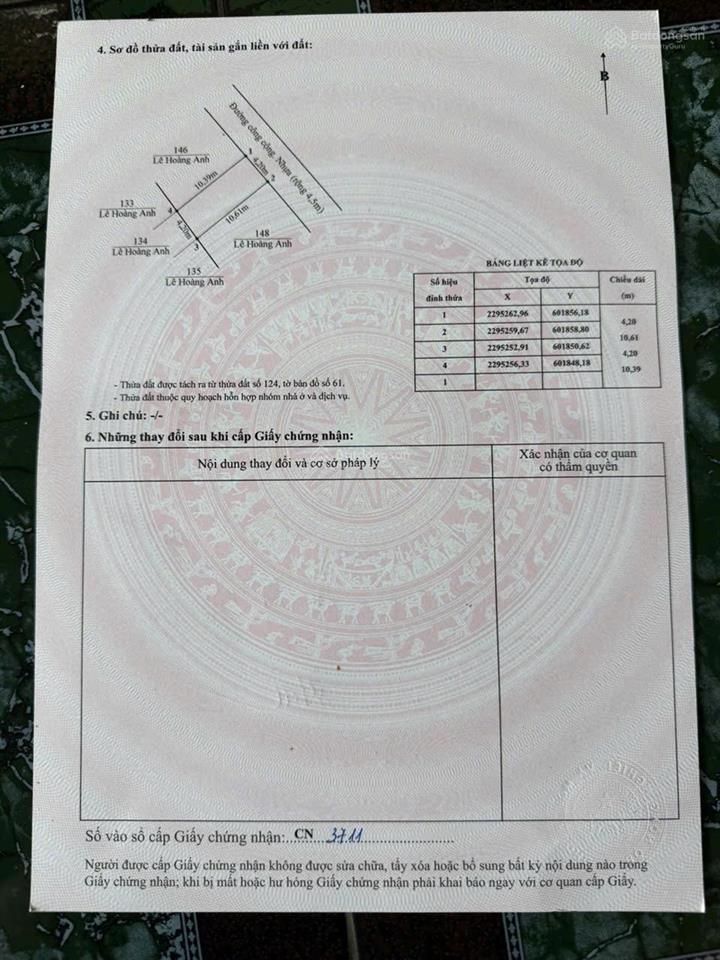 Siêu phẩm đất đồ sơn, đường nhựa 4,5m, 2 ô tô tránh nhau, mà giá chỉ 890 triệu