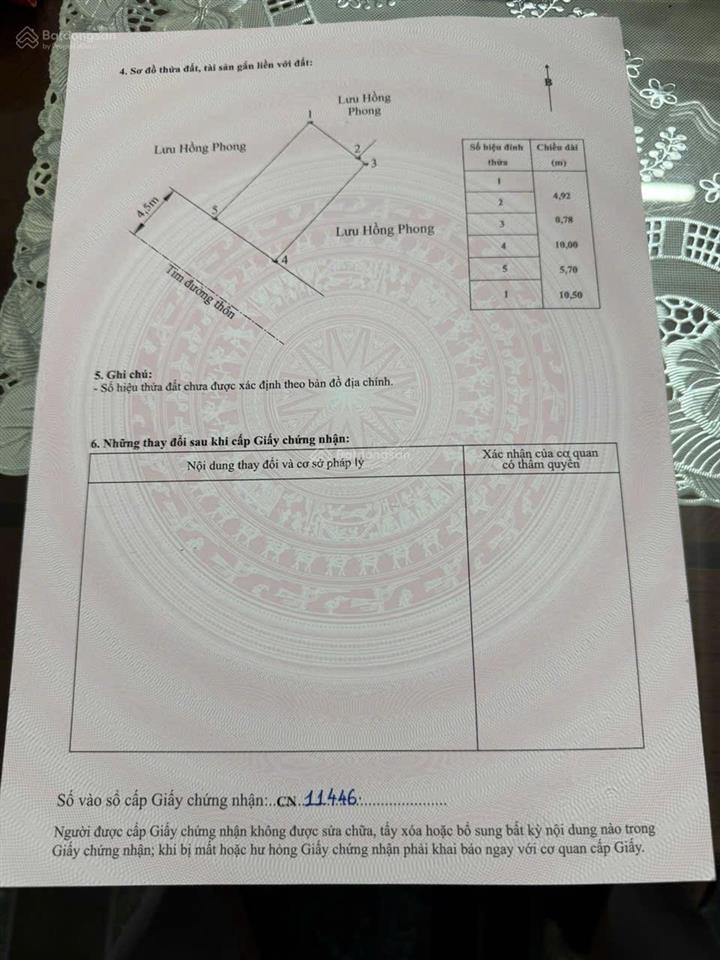 Siêu phẩm đất có nhà c4 đối diện khu đấu giá tđc nhìn ra cảng nam đồ sơn, tc thấp chỉ 1 tỷ 950