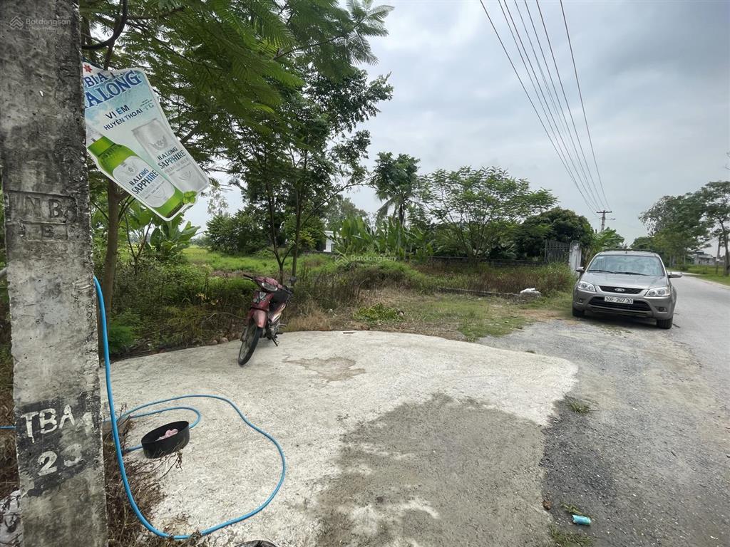 Cho thuê đất trống mặt tiền đường 4b sầm sơn diện tích 400m²