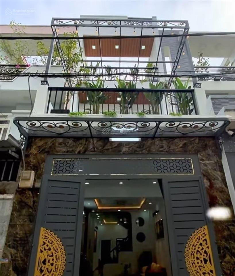 Nhà 4 tầng  ngã tư 4 xã (4x20m)  5pn  hẻm 6m thông hương lộ 2  giáp tân phú  chỉ 7.98tỷ