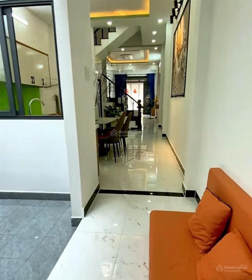 Nhà 4 tầng  ngã tư 4 xã (4x20m)  5pn  hẻm 6m thông hương lộ 2  giáp tân phú  chỉ 7.98tỷ