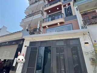 Nhà 5 tầng mới  đường 6m  gần chợ hồ văn long  bà hom  tân tạo (4.5x15m) 4pn  chỉ 7.7 tỷ