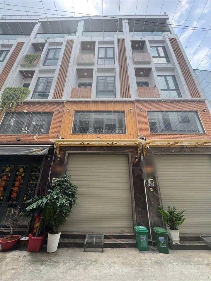 Bình tân  nhà mới 5 tầng (4x13m) 5pn  hẻm xe tải  gần bốn xã  giáp tân phú  chỉ 6.7 tỷ