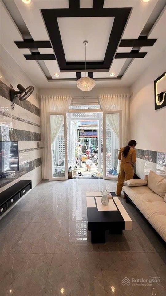 Nhà đẹp full nội thất  4 tầng  (50m2) 4pn  hxh 5m  hương lộ 2  chỉ 6.38 tỷ