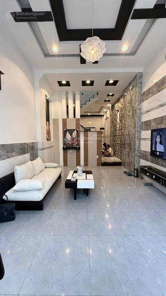 Nhà đẹp full nội thất  4 tầng  (50m2) 4pn  hxh 5m  hương lộ 2  chỉ 6.38 tỷ
