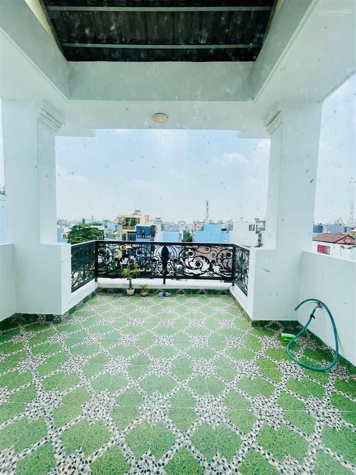 Nhà 5 tầng mới  lê văn quới (4x18m) 4pn  hẻm 6m thẳng 1 trục  gần ngã tư 4 xã  chỉ  8.05 tỷ