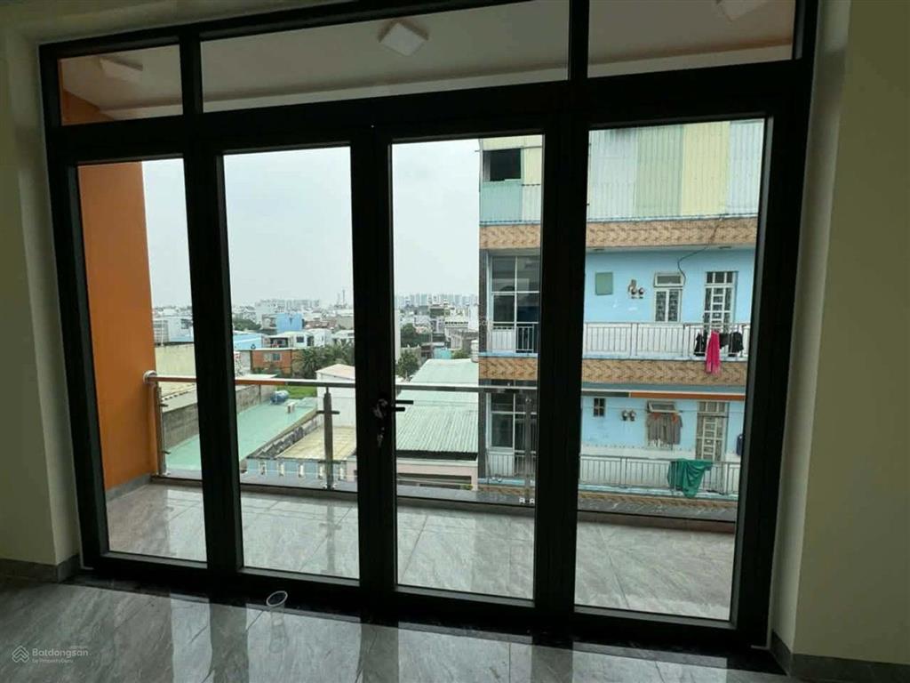 Nhà 4 tầng hẻm nhựa 8m  4 tầng (4x16m)  4pn  khu phân lô  liên khu 45  chỉ 6,79 tỷ (tl)