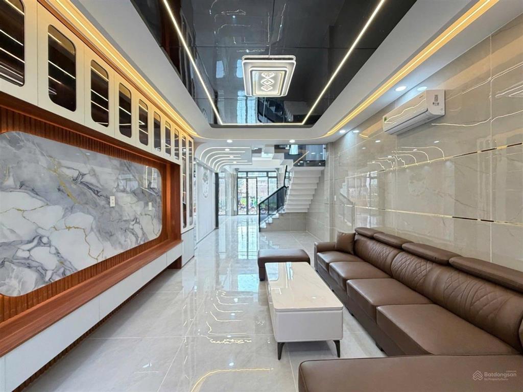 Bình tân  nhà 5 tầng mới  tây lân  hương lộ 2 nối dài  đường nhựa 8m (4x18m) 5pn  chỉ 7,25 tỷ