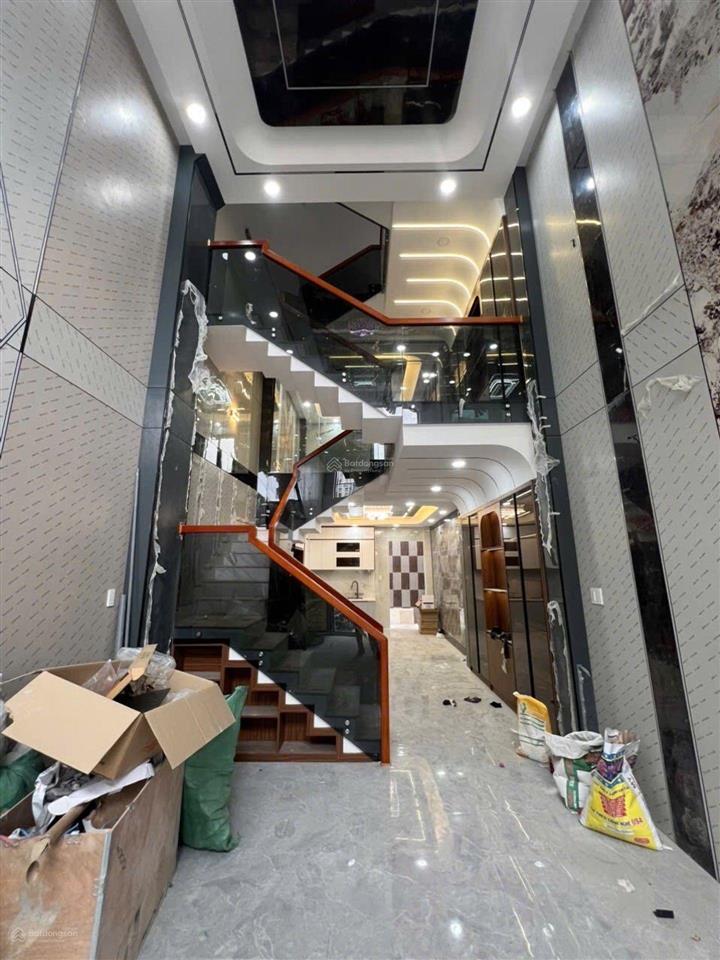 Bình tân  nhà đẹp tân hòa đông  4 tầng  hxt 8m sát khu tên lửa (4x16m) 4pn  giáp q6 giá 8,7 tỷ