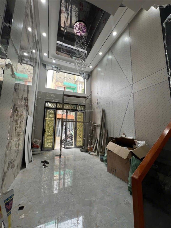 Bình tân  nhà đẹp tân hòa đông  4 tầng  hxt 8m sát khu tên lửa (4x16m) 4pn  giáp q6 giá 8,7 tỷ