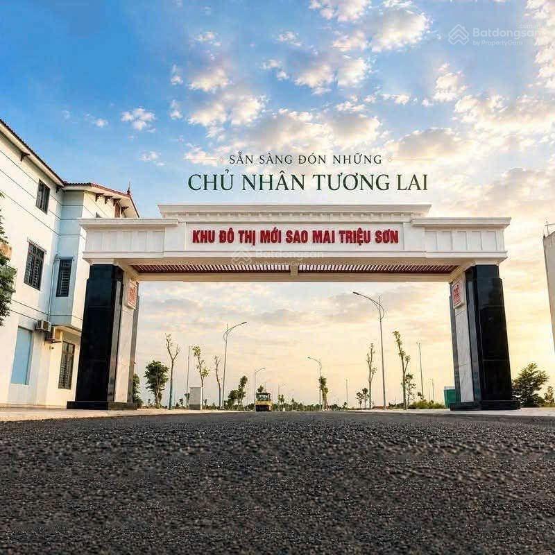 Đất nền sẵn sổ kđt sao mai triệu sơn | chỉ từ 1,3 lô