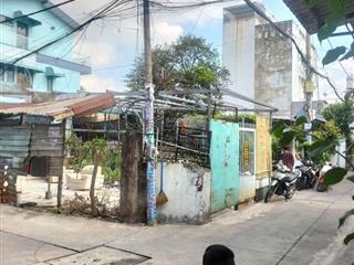 Lô góc 2mt hẻm xe hơi hiệp thành 13 .dt 6m x10m hiện trạng cấp 4 .dt công nhận 53m2 .chỉ 3 tỷ 450