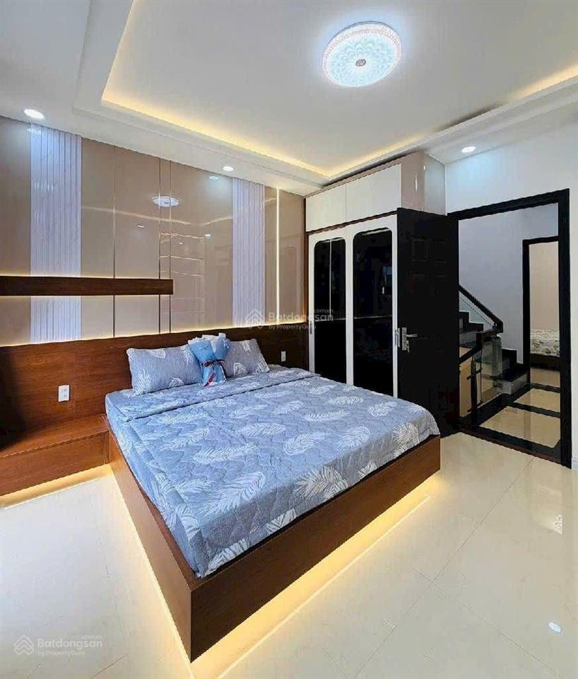 Hẻm xe hơi 6m. quang trung. 5 tầng. full nội thất. 51m2. thiết kế sang trọng lịch lãm chỉ 9.6 tỷ tl