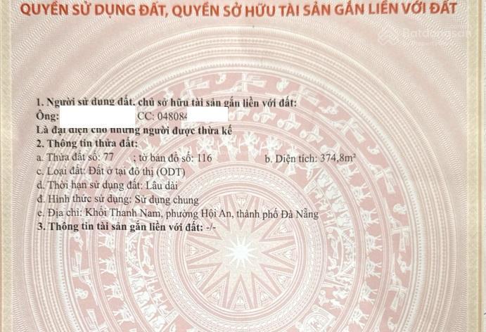 Chính chủ cần bán đất nền vị trí đẹp giá tốt