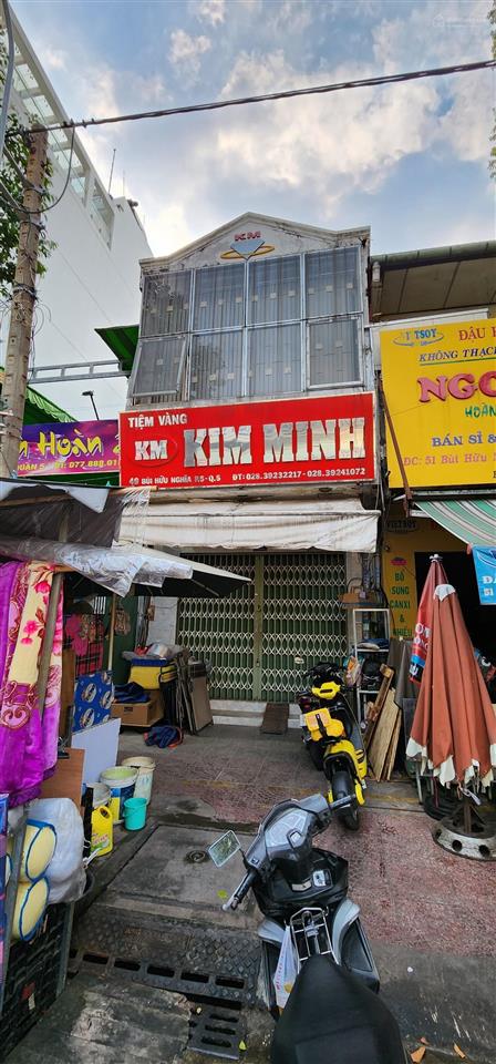 Bán nhà 2 lầu mặt tiền kinh doanh đường bùi hữu nghĩa đối diện chợ hòa bình, dt đất 89m2