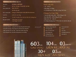 Bán căn hộ 3n iconia lakeside, giá tốt nhất thị trường 54 tố hữu