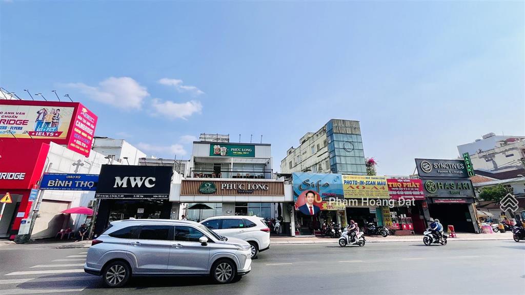 Nhà mặt tiền võ văn ngân đối diện đại học spkt, 165m2, dòng tiền 1 tỷ năm