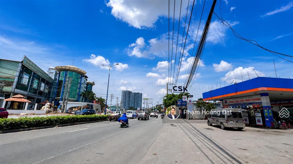 Nhà 2 mặt tiền trước sau quốc lộ 13, 197m2 full thổ, ngang 5,3m, ngay tân hiệp phát, vĩnh phú