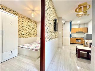 Cho thuê căn hộ 1pn quận 4 gần cầu ông lãnh, bến vân đồn, đh luật có thang máy, máy giặt riêng