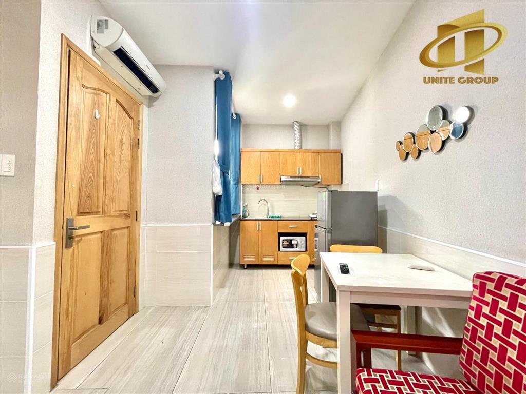 Cho thuê căn hộ 1pn quận 4 gần cầu ông lãnh, bến vân đồn, đh luật có thang máy, máy giặt riêng