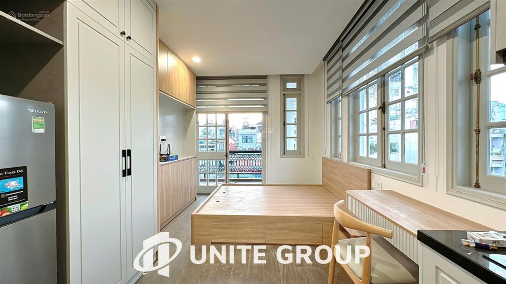 Cho thuê căn hộ quận 10 gần huflit, vạn hạnh mall đầy đủ nội thất, ban công, thang máy, bảo vệ