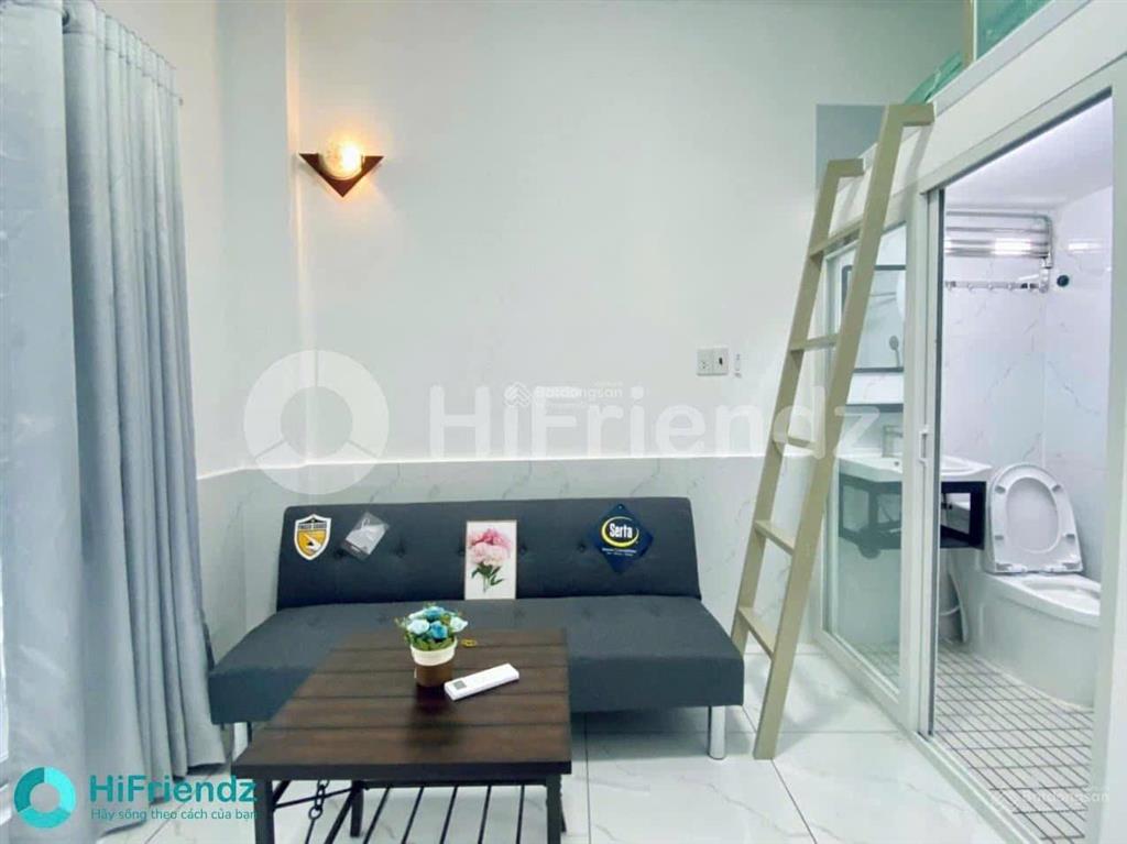 Cho thuê phòng có gác q8 gần phạm thế hiển gần stu, ql50, full nội thất thang máy, hầm xe bảo vệ