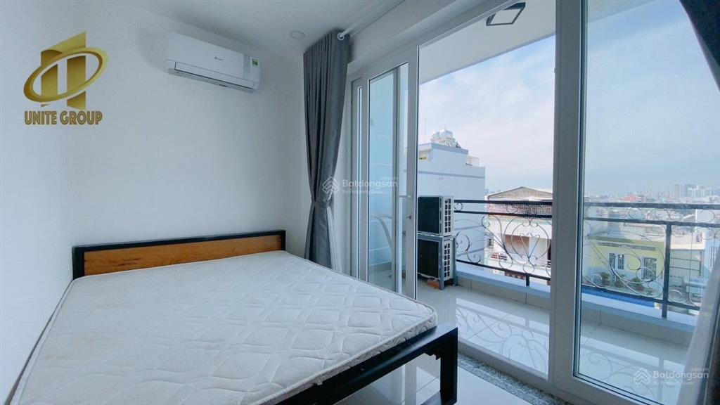 Cho thuê căn hộ quận 4 gần etown, đh luật khánh hội có thang máy, full nội thất, cửa sổ