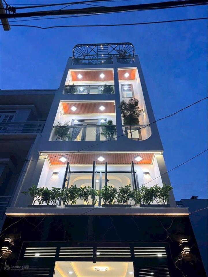 Nhà 5 tầng thạnh lộc 31, q.12 63m hẻm ô tô tặng full nội thất chỉ 6,5tỷ diện tích 63m