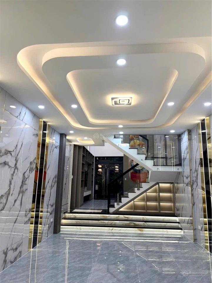 Nhà 5 tầng thạnh lộc 31, q.12 63m hẻm ô tô tặng full nội thất chỉ 6,5tỷ diện tích 63m
